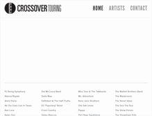 Tablet Screenshot of crossovertouring.com